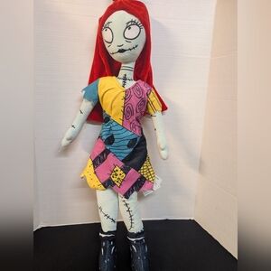 Disney Nightmare Before Christmas Sally Plush Doll Rag Stuffed Toy 24”